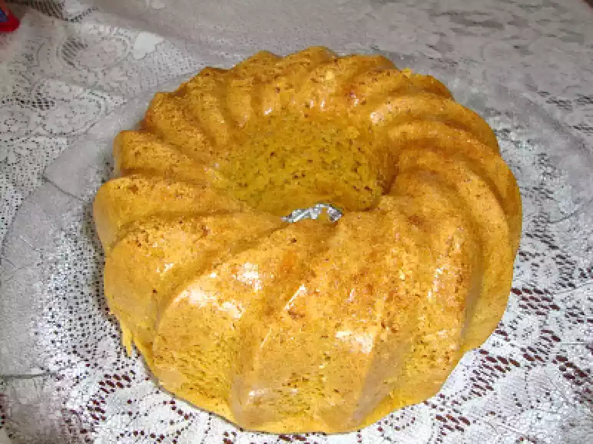 Bolo de manteiga de amendoim