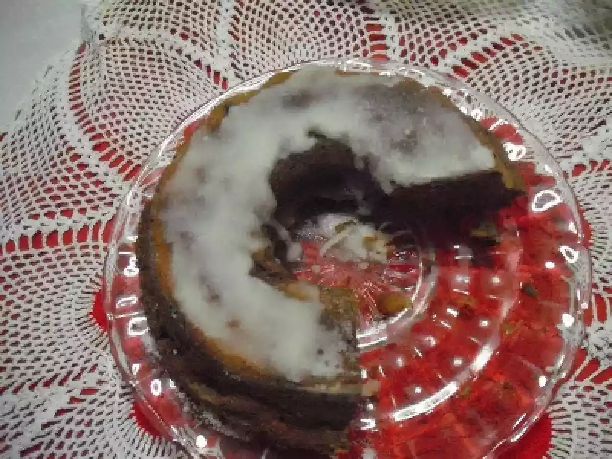 Bolo de milho com Ameixas