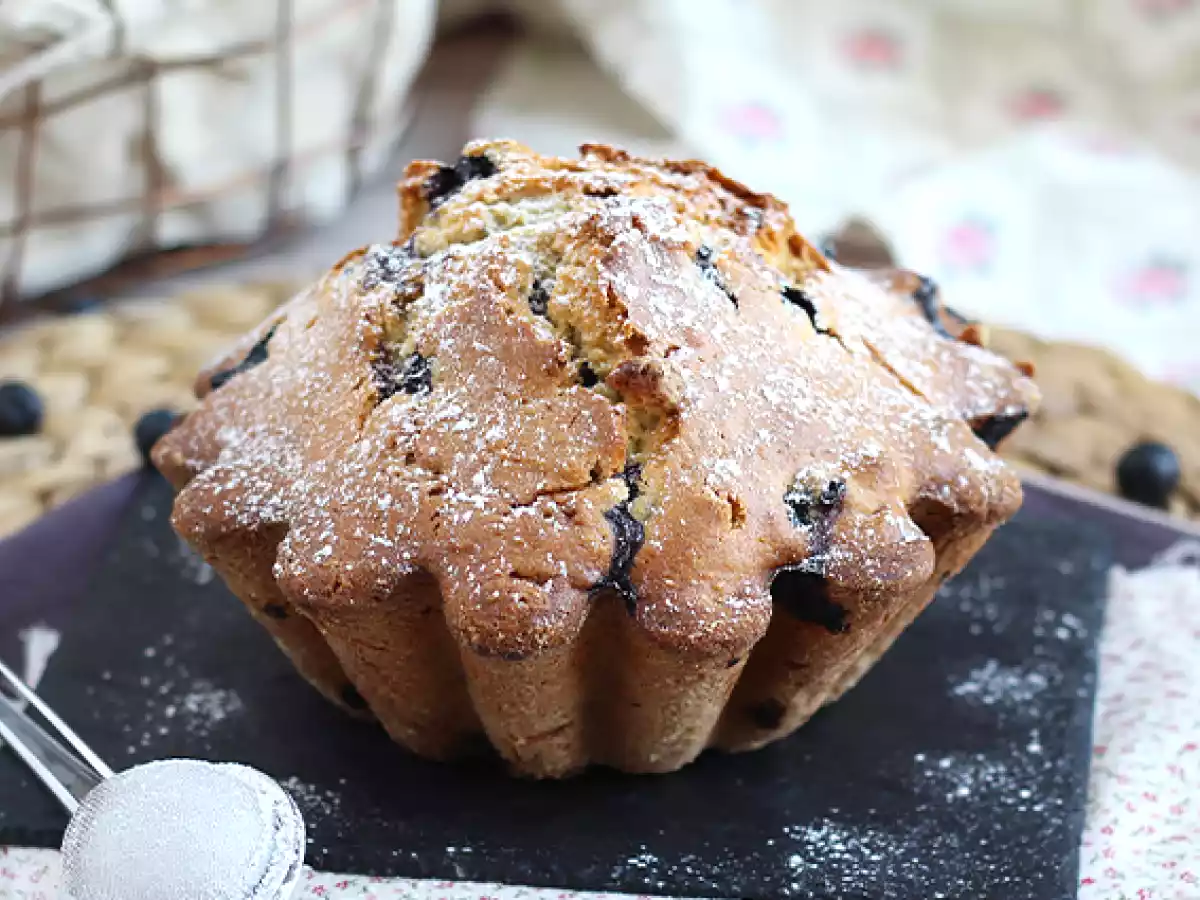 Bolo de mirtilos (bolo da região Pireneus)