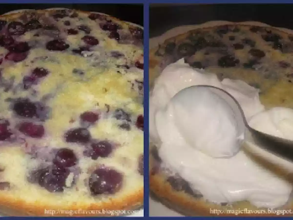 Bolo de mirtilos com natas azedas e creme glacé - foto 5