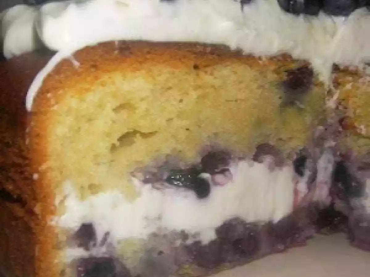 Bolo de mirtilos com natas azedas e creme glacé - foto 6