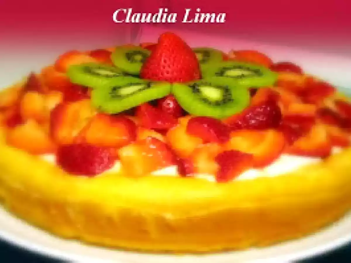 Bolo de Morango Light (Claudia)
