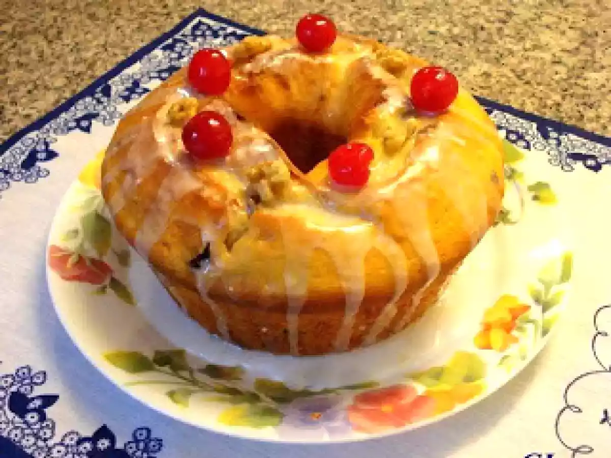 Bolo de Natal de Iogurte e Frutas - foto 2