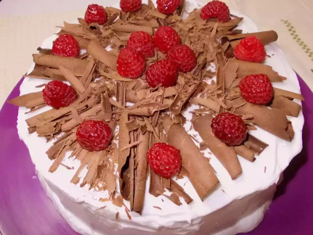 Bolo de Natas aromatizado com Cacau, Canela e Cevada