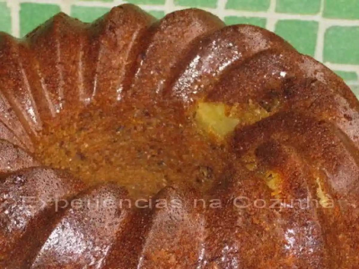 Bolo de Noz, Cenoura e Ananás