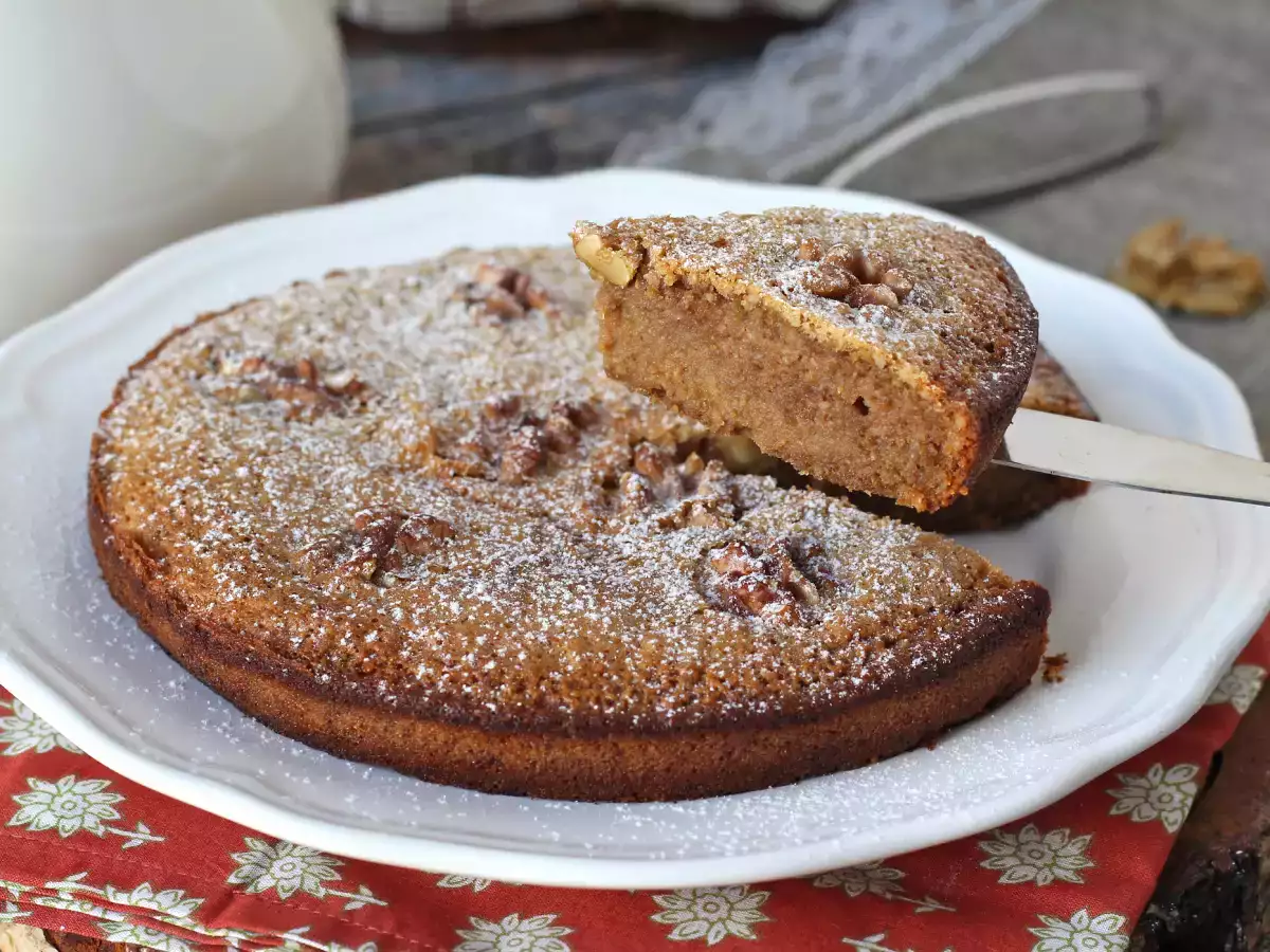Bolo de nozes superfácil feito com apenas 4 ingredientes - foto 7