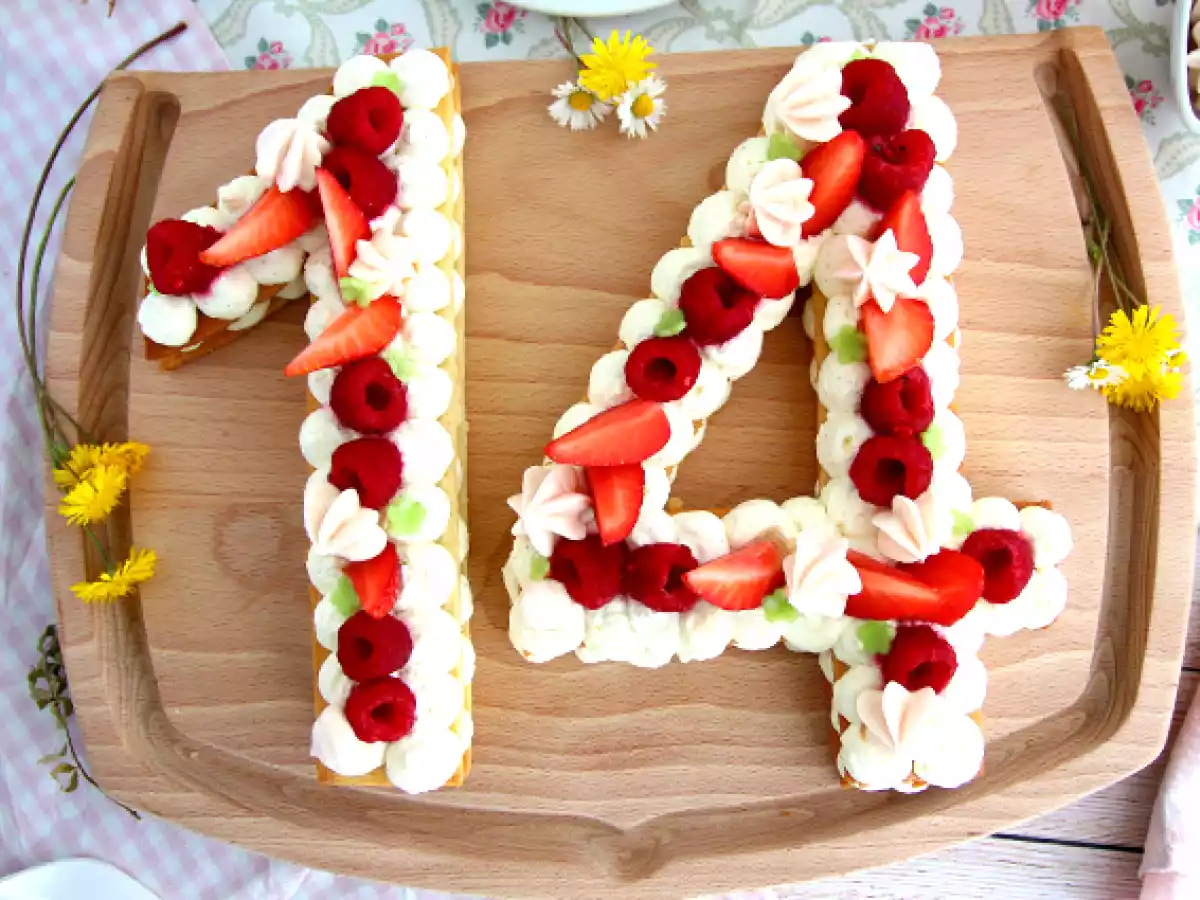 Bolo de Número (Number Cake)