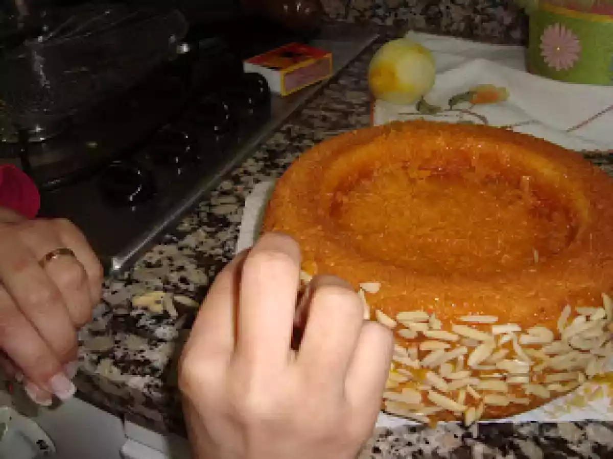 Bolo de Pascoa com sabor a Limão