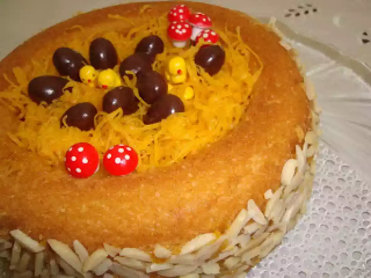Bolo de Pascoa com sabor a Limão - foto 2