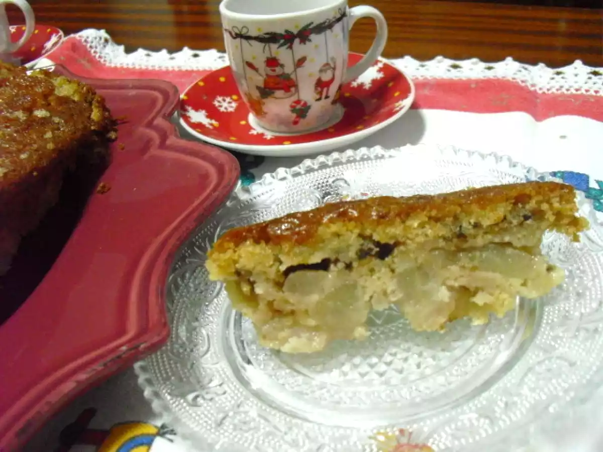 Bolo de pêras com noz e mel - foto 3