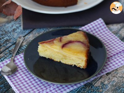 Bolo de pêssego invertido e caramelizado - foto 3