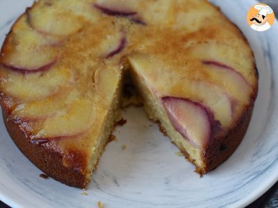 Bolo de pêssego invertido e caramelizado - foto 7