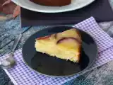Bolo de pêssego invertido e caramelizado, foto 2