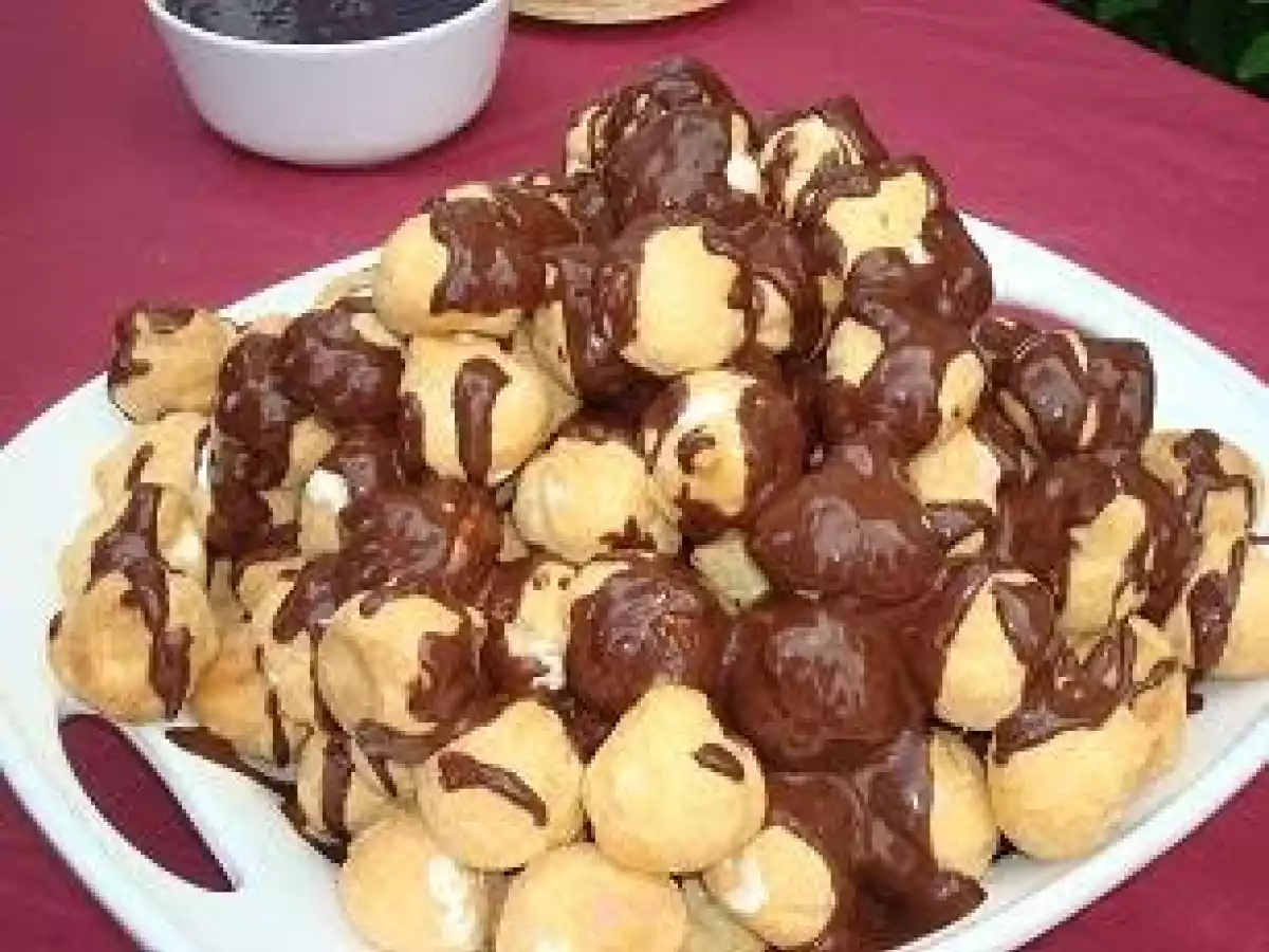 Bolo de Profiteroles