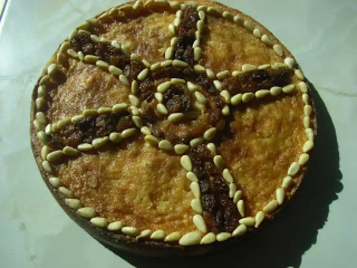 Bolo de requeijão.