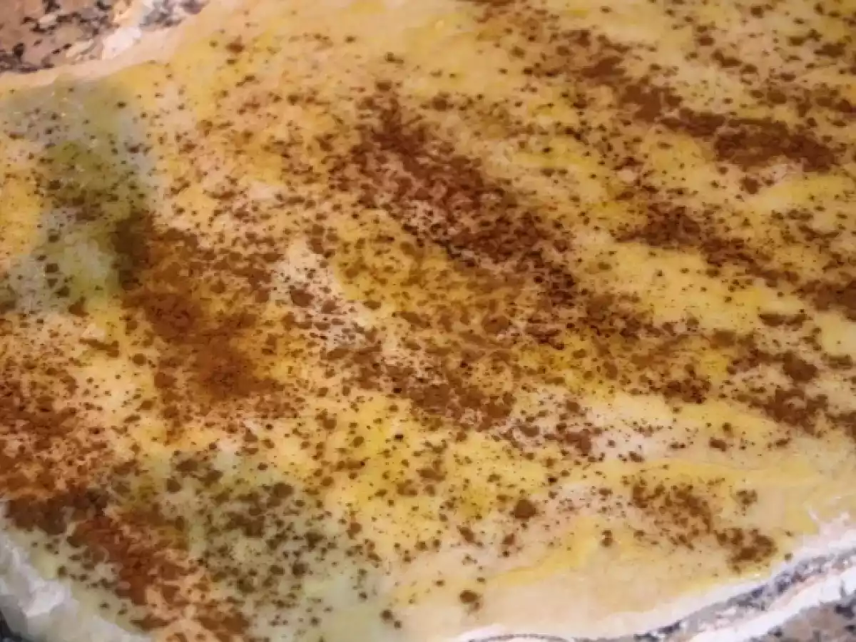 Bolo de rolinhos de canela com maçã e caramelo - foto 14