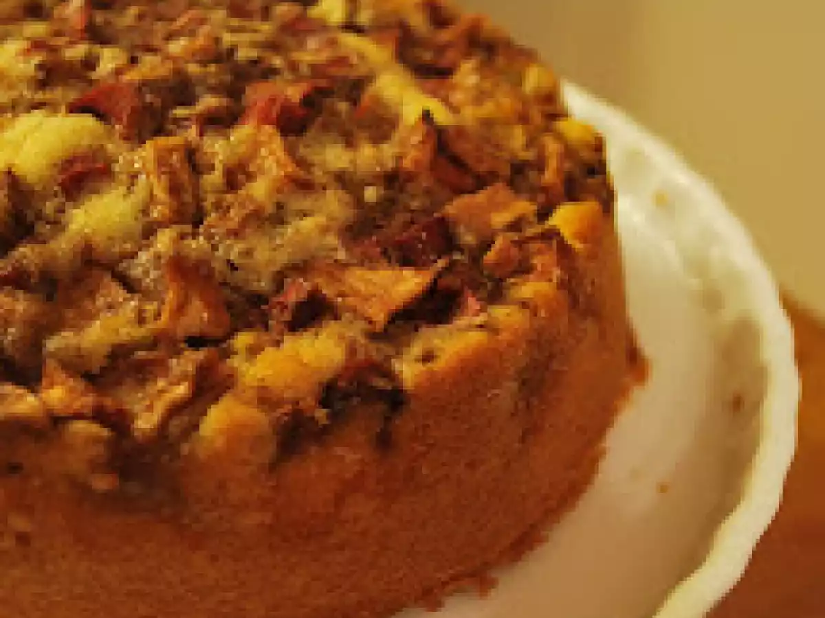Bolo de ruibarbo (Rhabarberkuchen)