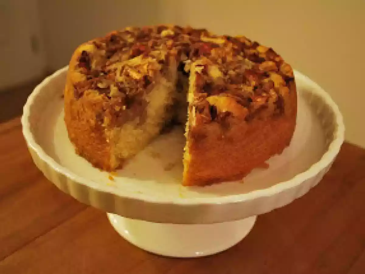 Bolo de ruibarbo (Rhabarberkuchen) - foto 2