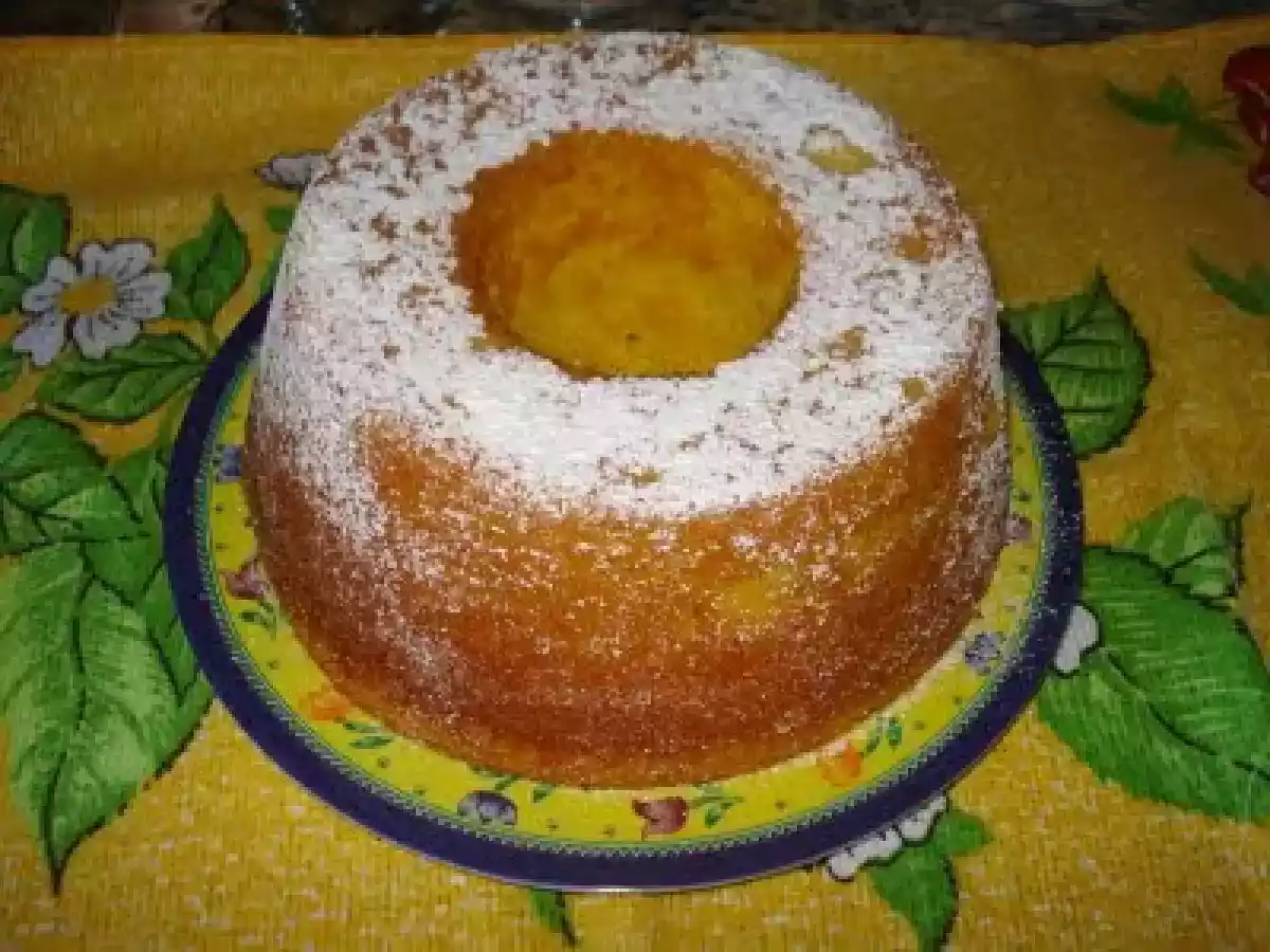 Bolo de Tangerina.