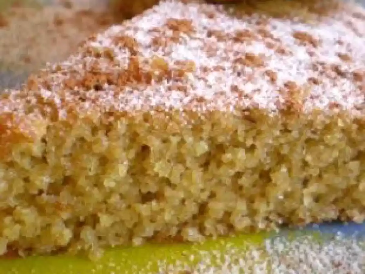 BOLO DOCE DE ARROZ INTEGRAL(GLÚTEN FREE)