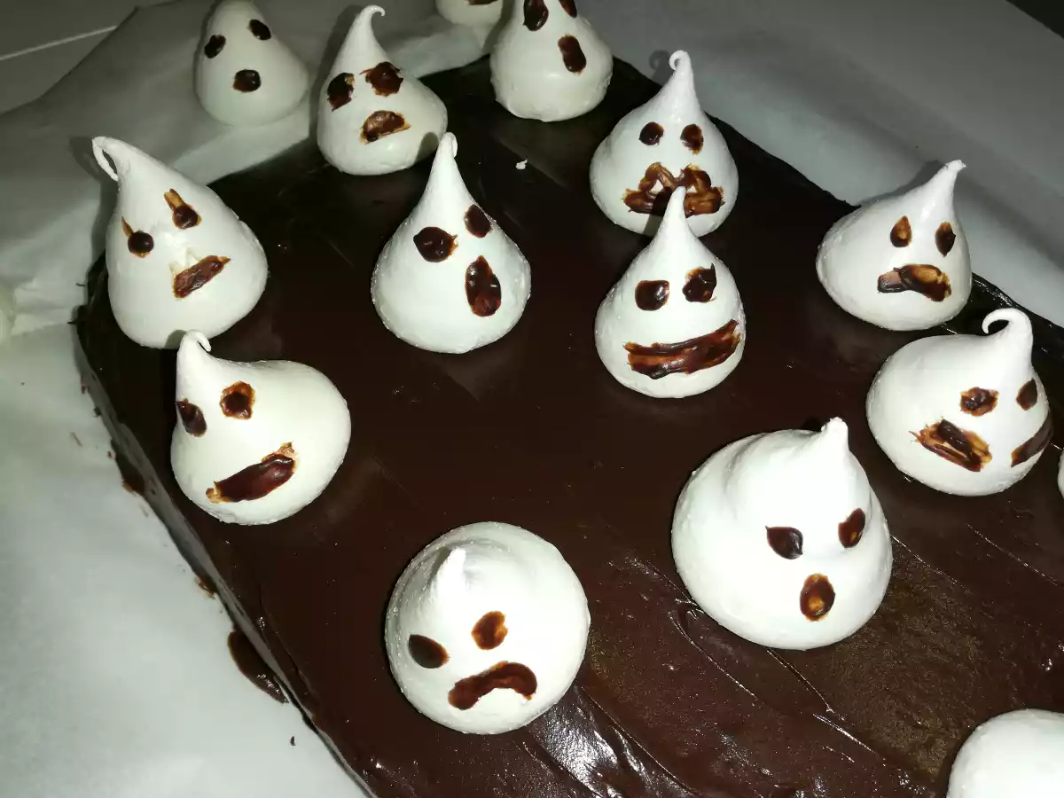 Bolo dos Fantasmas - Halloween - - foto 3