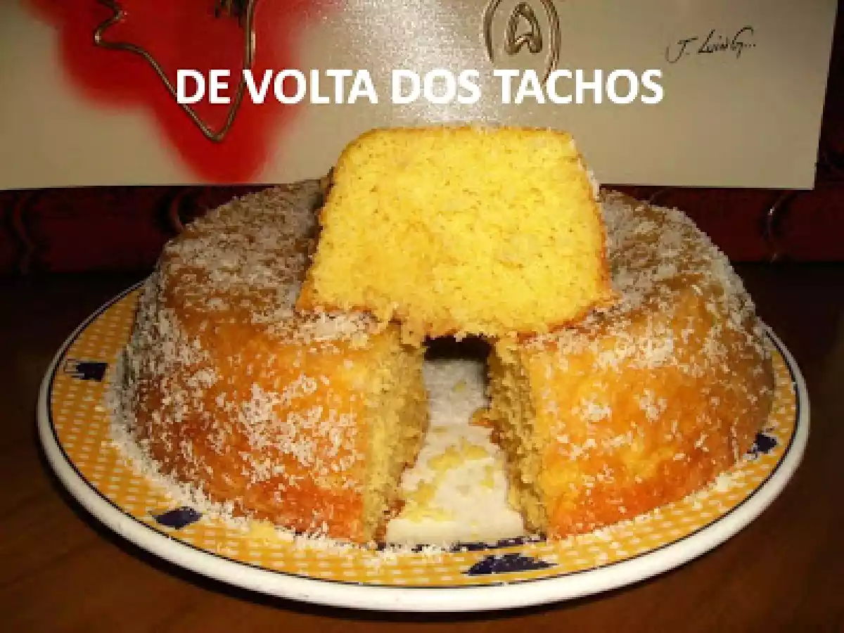 BOLO ENCHARCADO DE CÔCO - CONCURSO CÔCO - foto 2