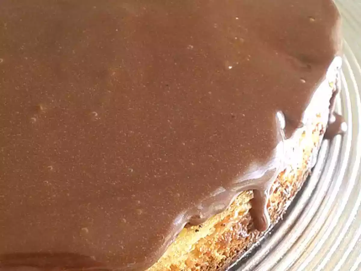 Bolo Flan de Côco e Chocolate