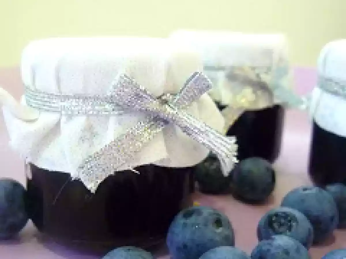 Bolo integral de blueberry e Geleia de blueberry - foto 3