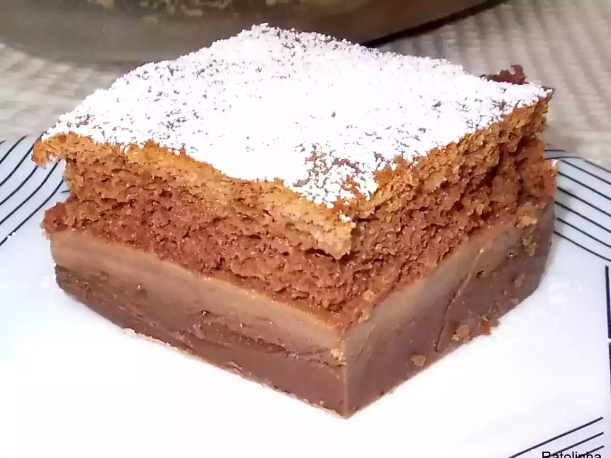 Bolo Mágico de Chocolate