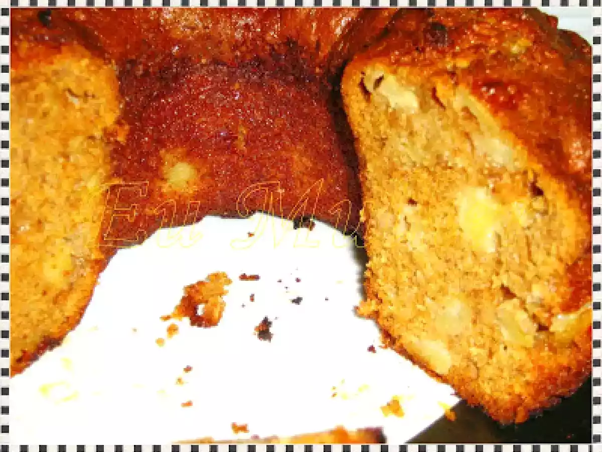 BOLO MARAVILHOSO DE MAÇÃ COM CANELA