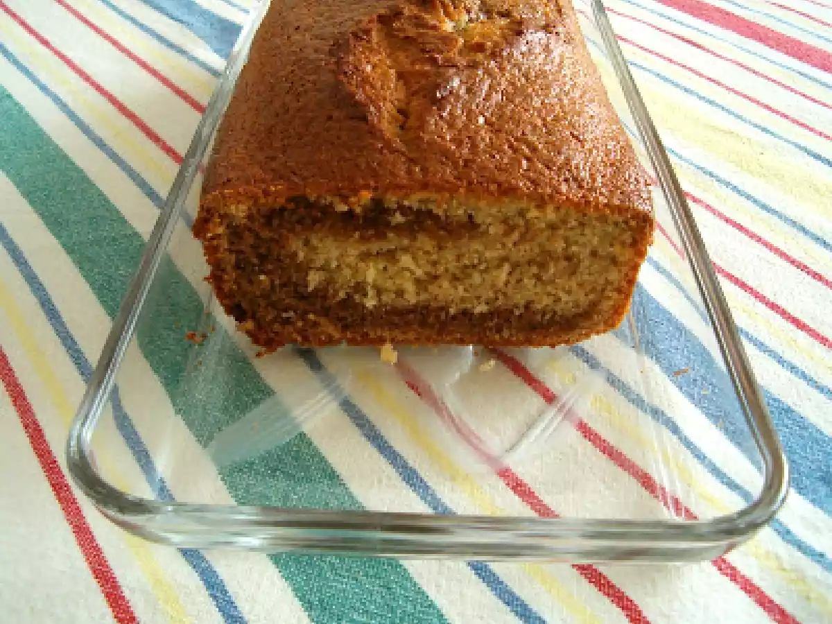 Bolo mármore de avelãs e café - foto 2