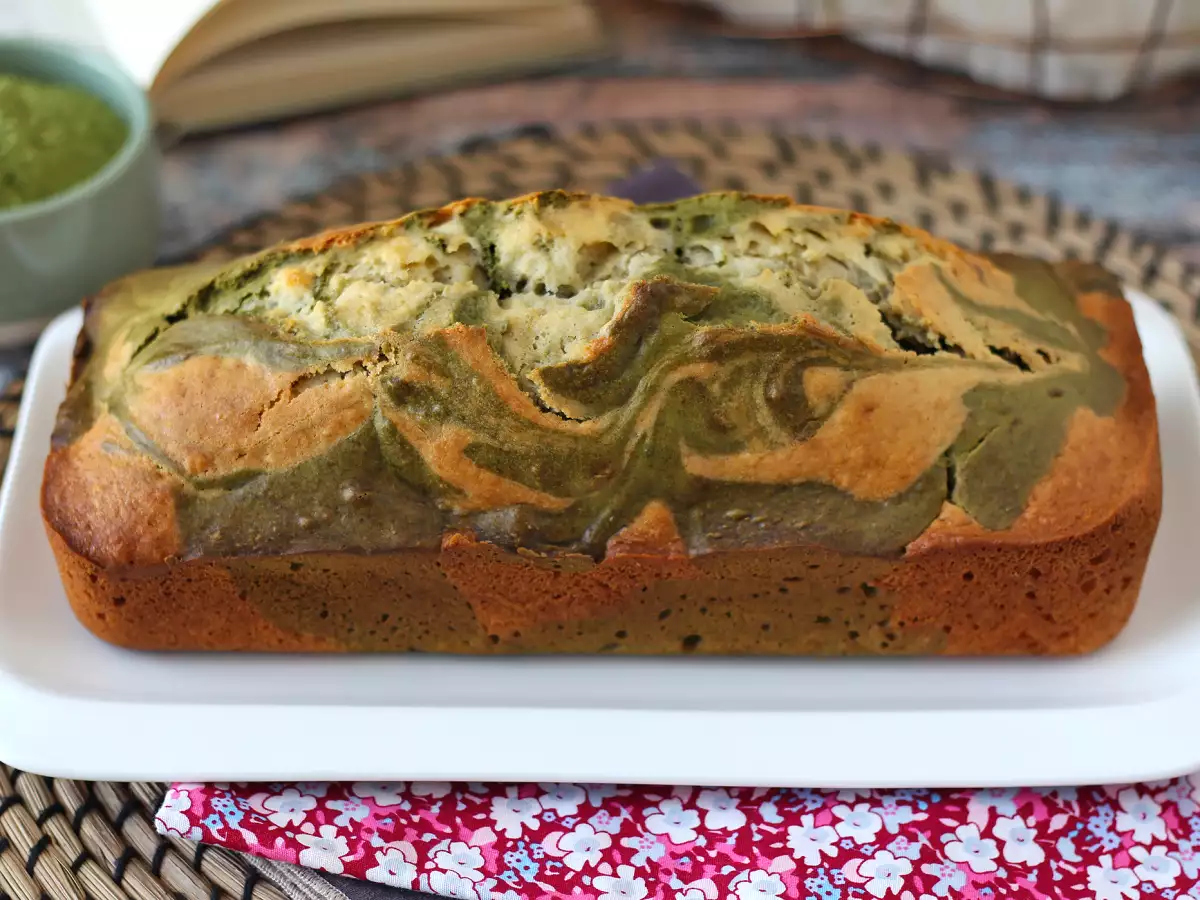 Bolo mármore de chá matcha - foto 2