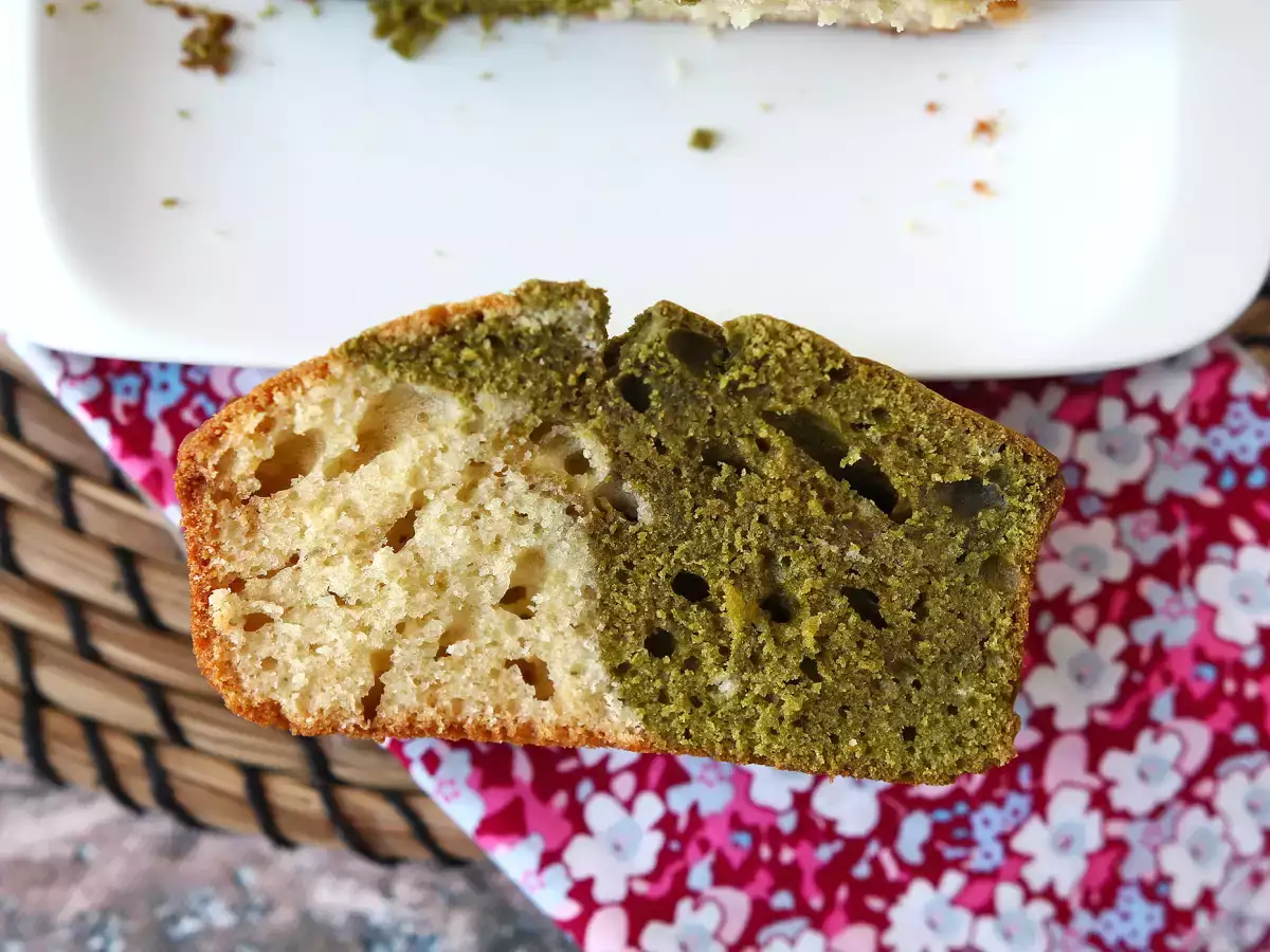 Bolo mármore de chá matcha - foto 3