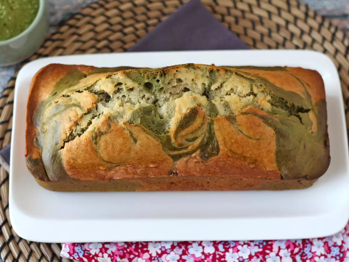 Bolo mármore de chá matcha - foto 4