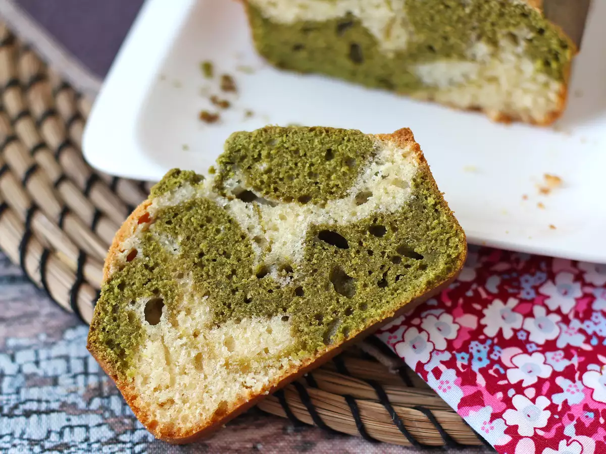 Bolo mármore de chá matcha - foto 5