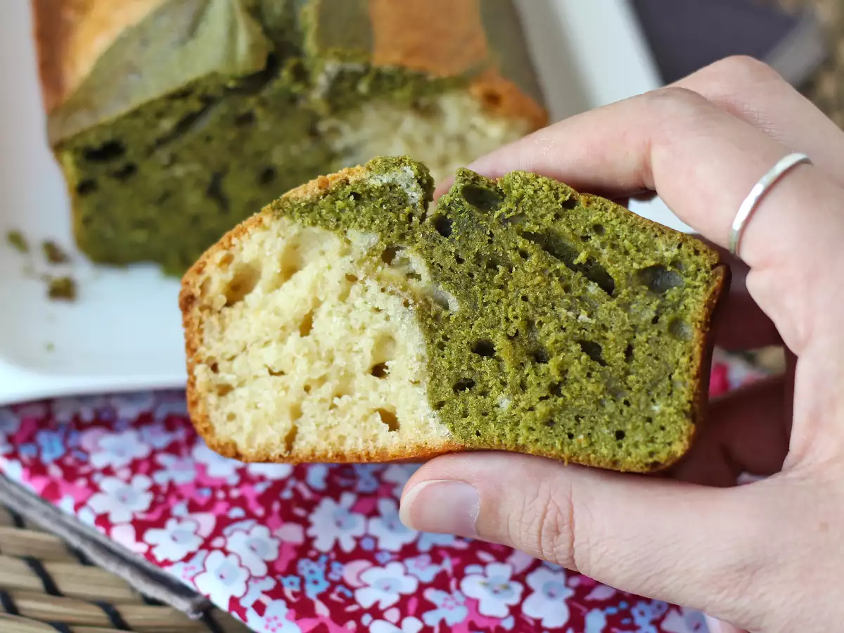 Bolo mármore de chá matcha - foto 7