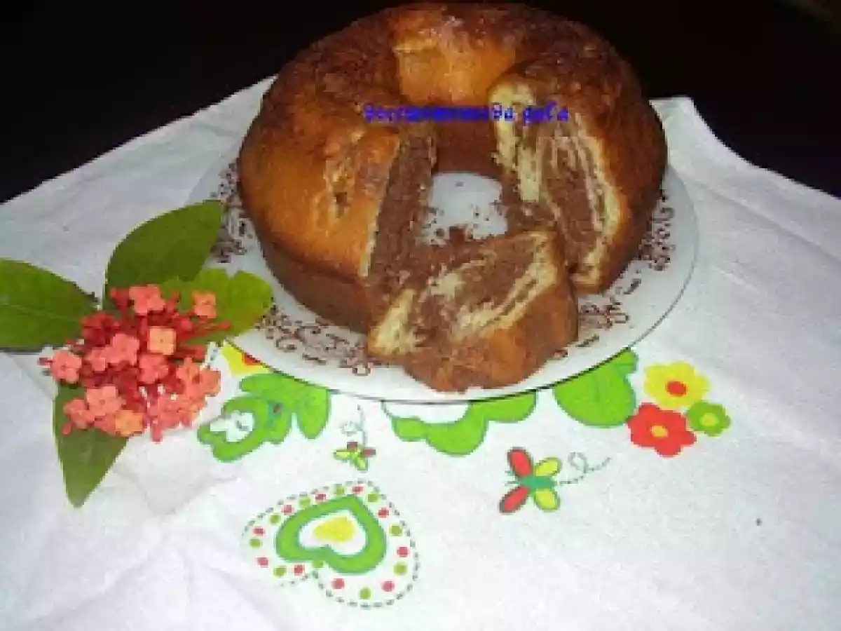 Bolo Mármore de Chocolate e Maracujá