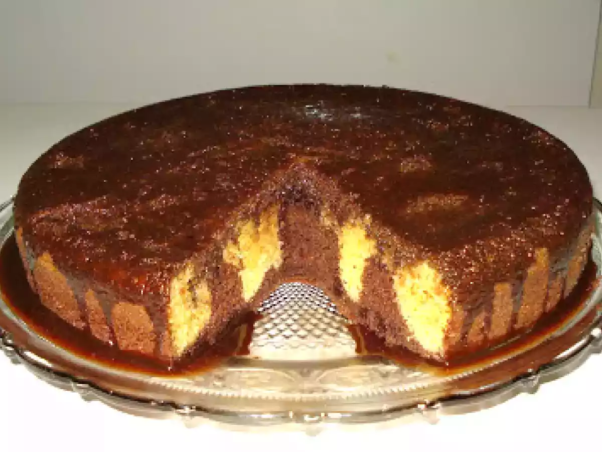 BOLO MÁRMORE DE FUBÁ
