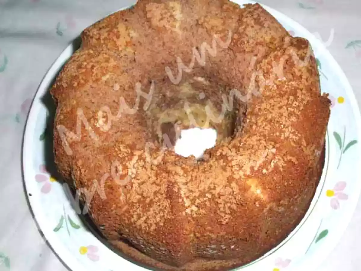 Bolo mármore de iogurte