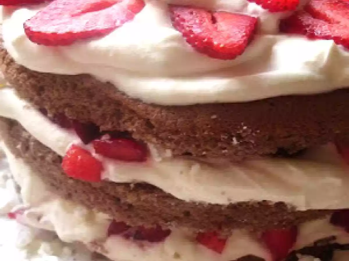 Bolo Merengue de Morangos - foto 2