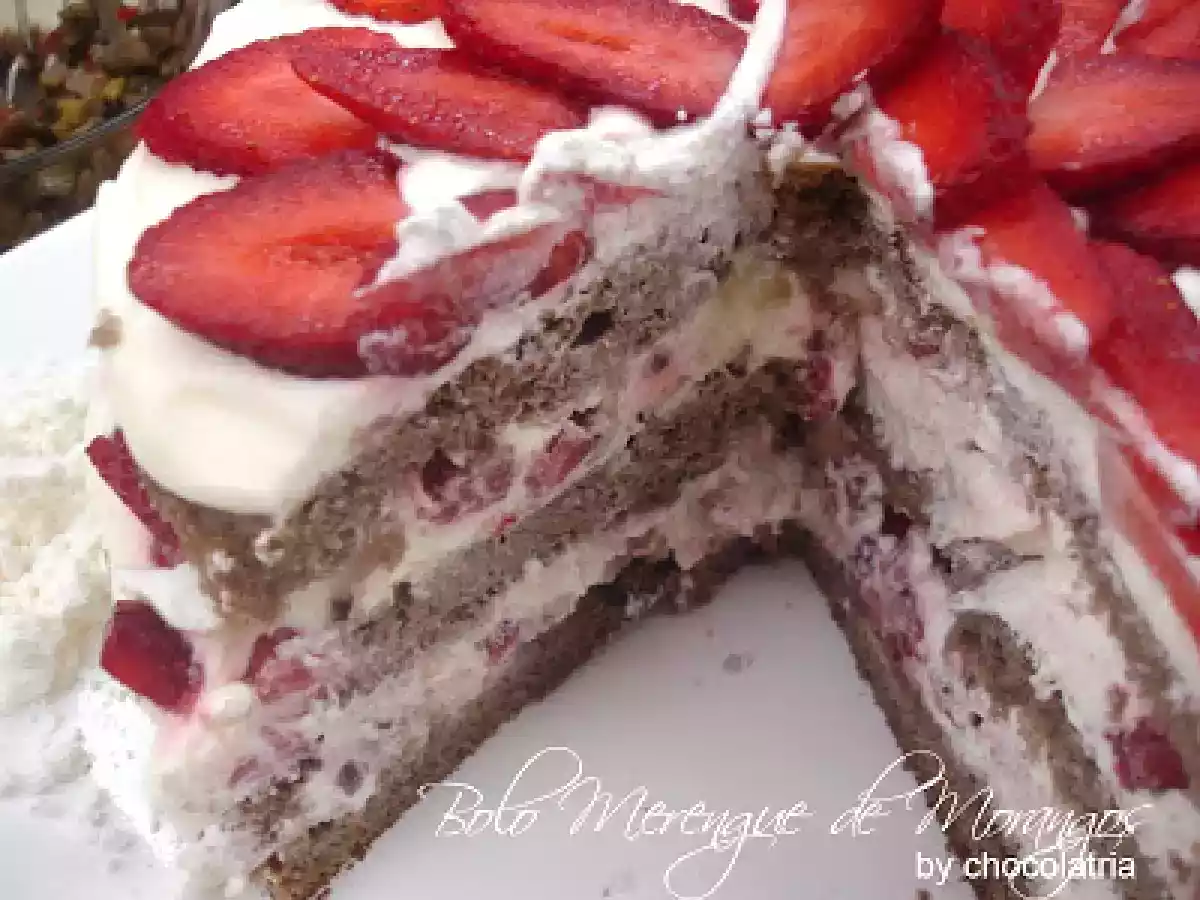 Bolo Merengue de Morangos - foto 3