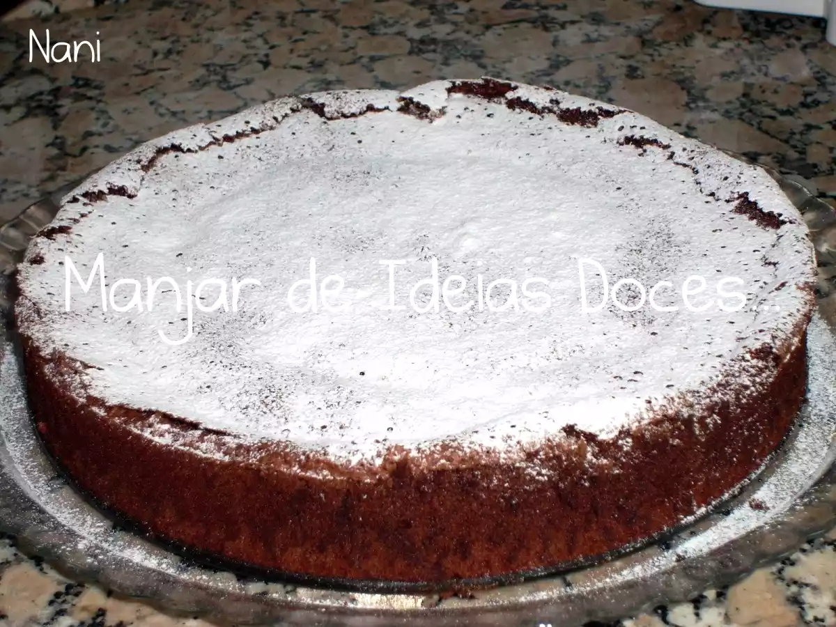 Bolo Mousse de Chocolate