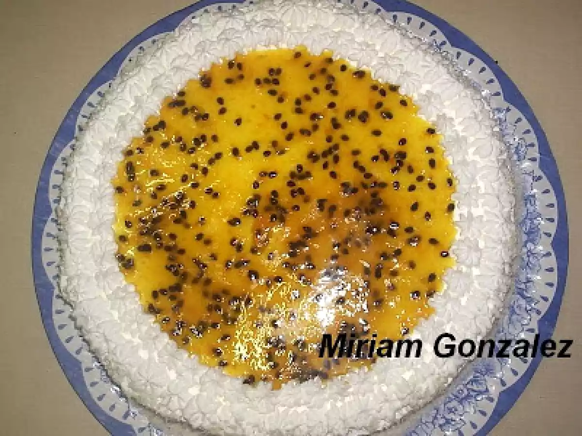 Bolo Mousse de Maracujá (Miriam)