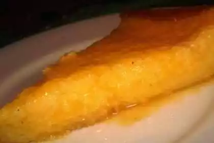Bolo-mousse de tangerina