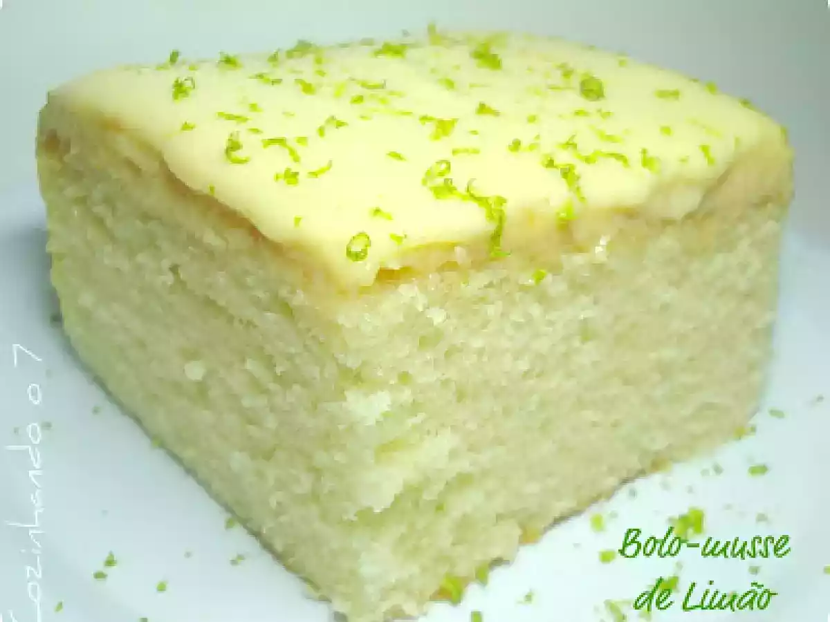 Bolo-musse de Limão - foto 2