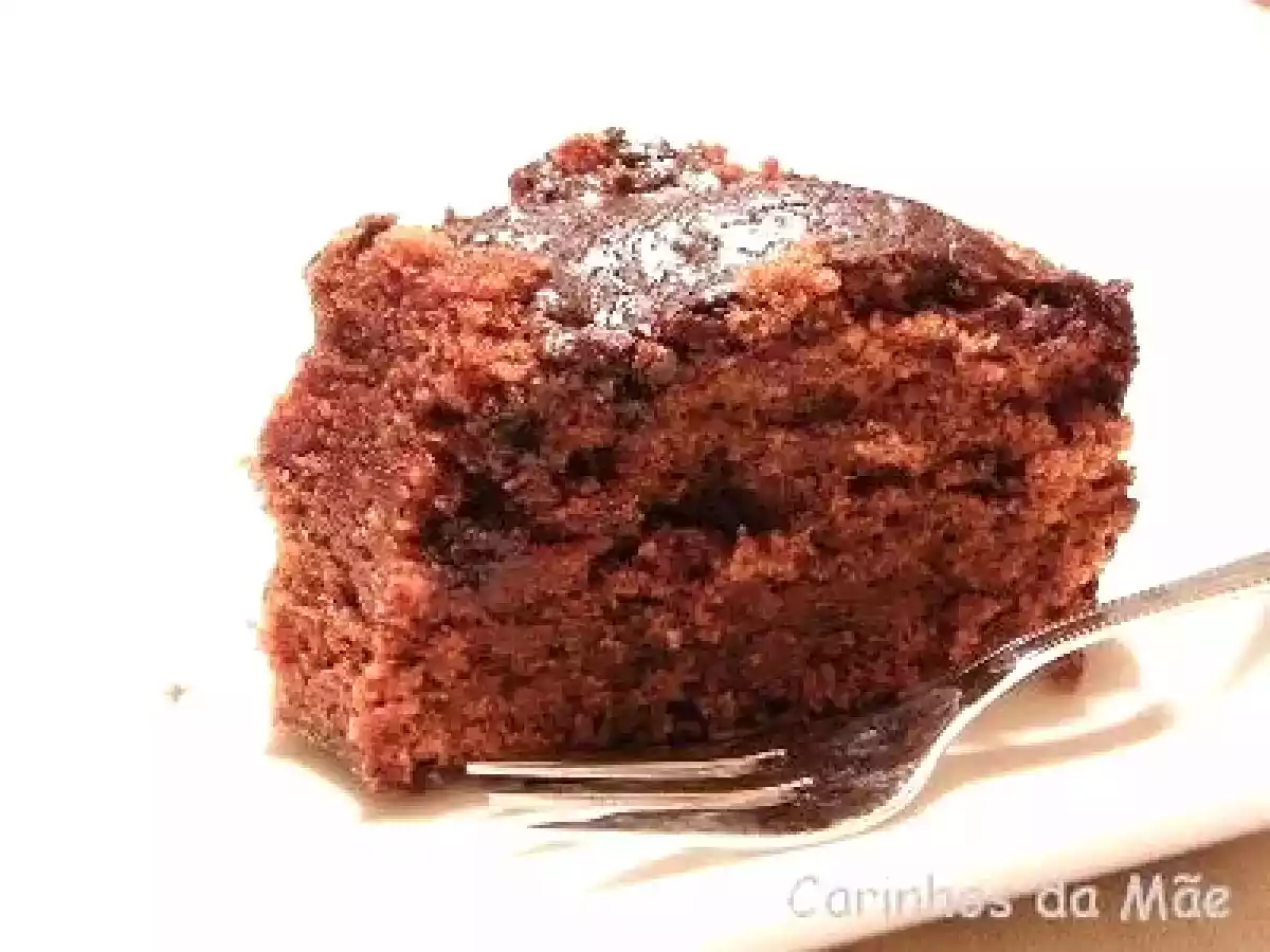 Bolo Nega Maluca