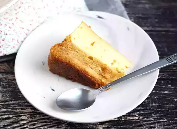 Bolo pudim de baunilha