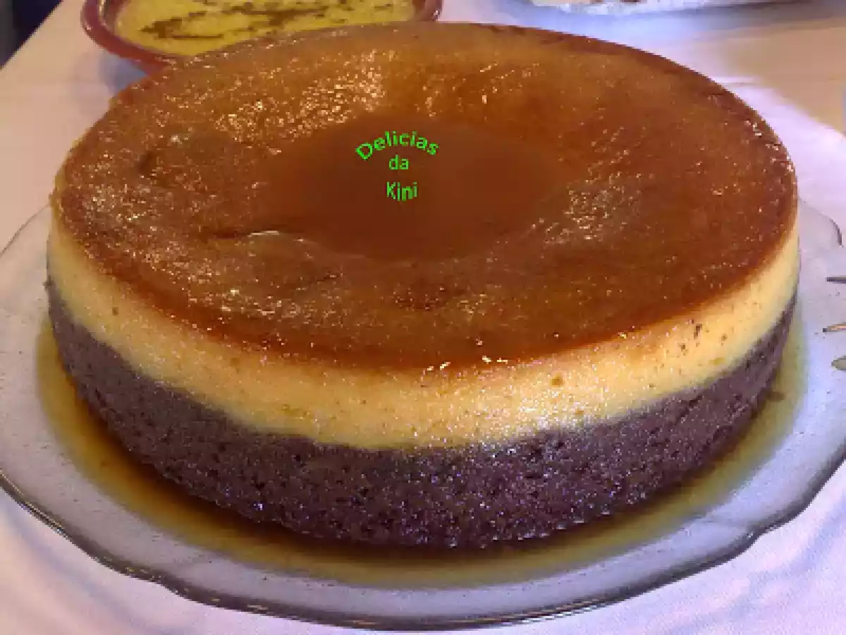Bolo Pudim de Chocolate