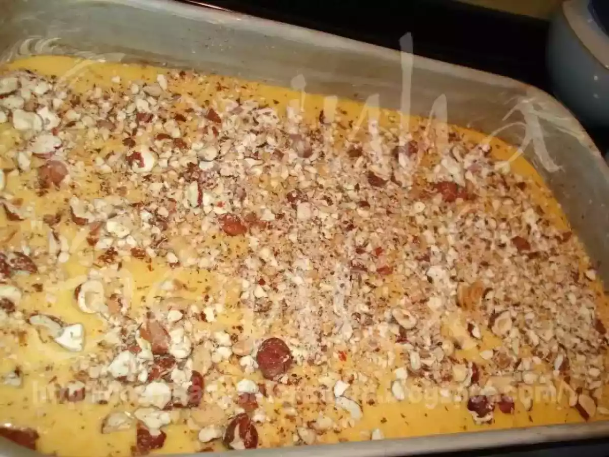 BOLO QUEIJADA DE LARANJA INTEIRA, COCO E CROSTA DE AMENDOIM E AVELÂS... - foto 3