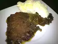 Bolo quente de natal da nigella